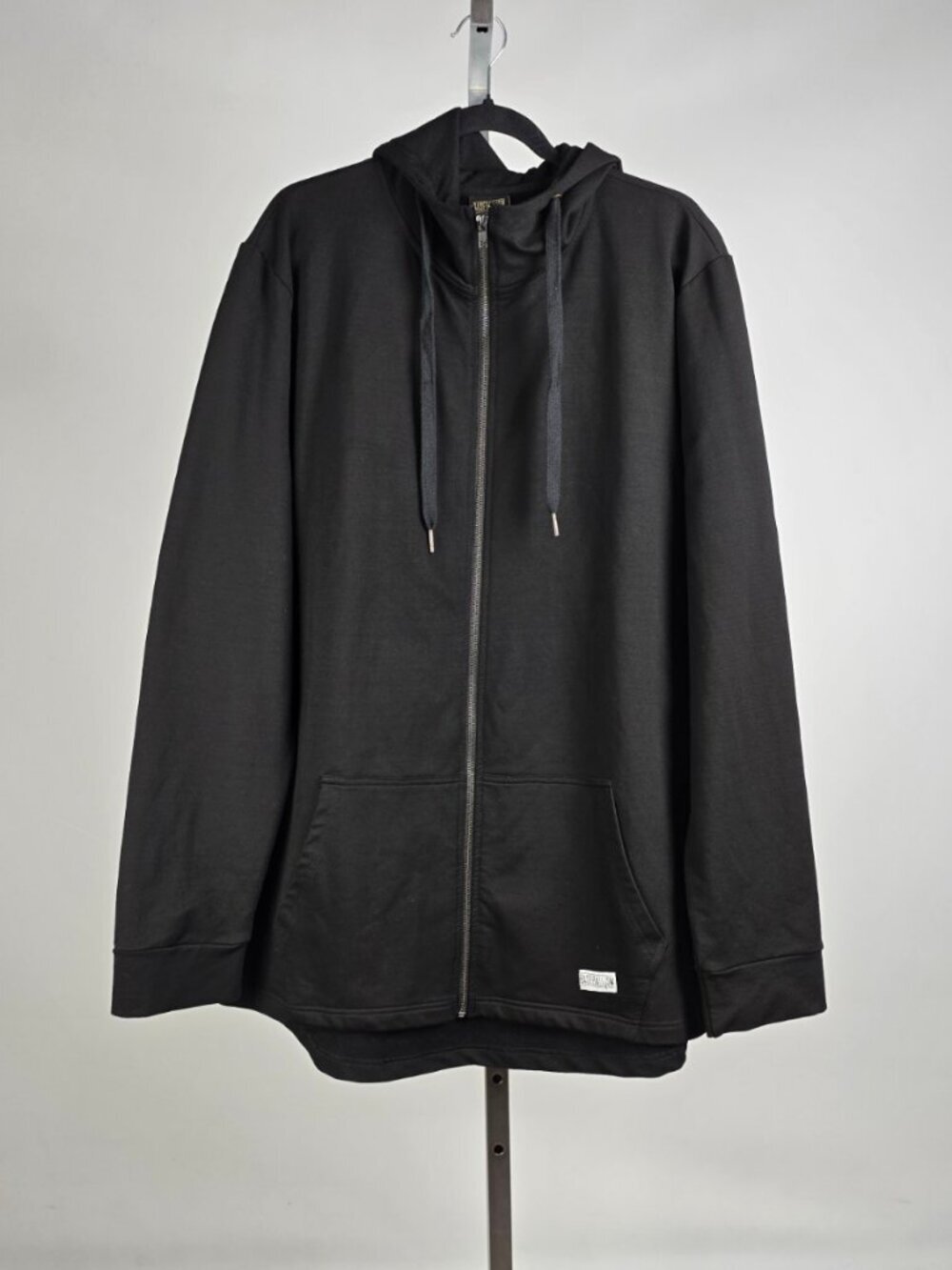 Baseballism Black Full Zip Hoodie – XXL